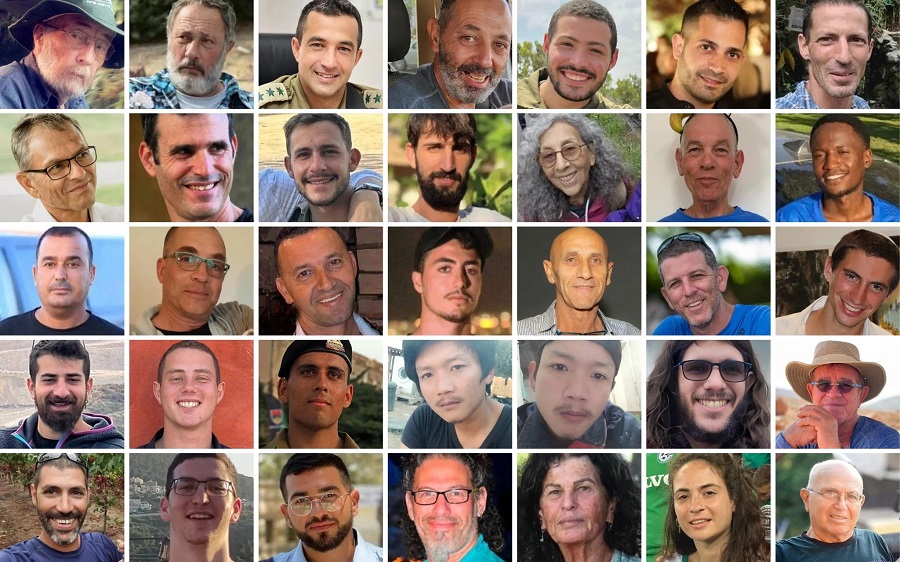 الرهائن الـ35 الذين أكد الجيش الإسرائيلي مقتلهم وأن جثثهم محتجزة في غزة. الجيش الاسرائيلي.jpeg