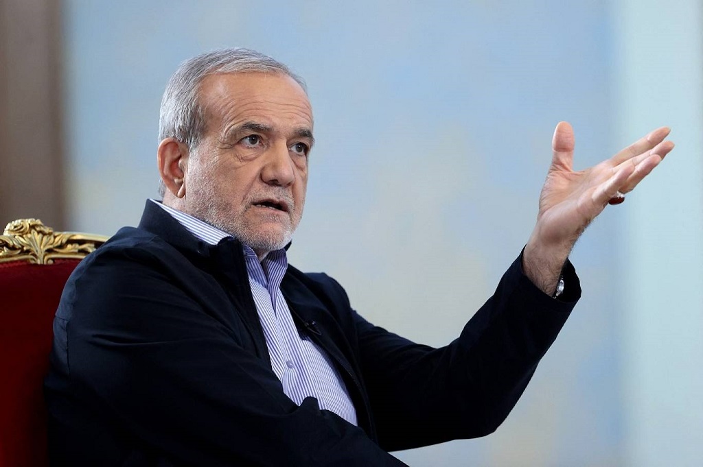 الرئيس الإيراني مسعود بزشكيان (أ ف ب).jpg