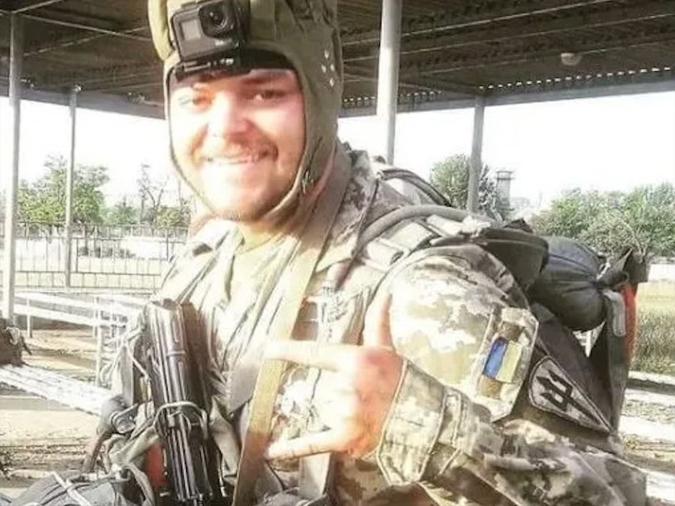 خدم آيدن آسلين في الجيش الأوكراني قبل الغزو الشامل في فبراير 2022 (كوساك غوندي)