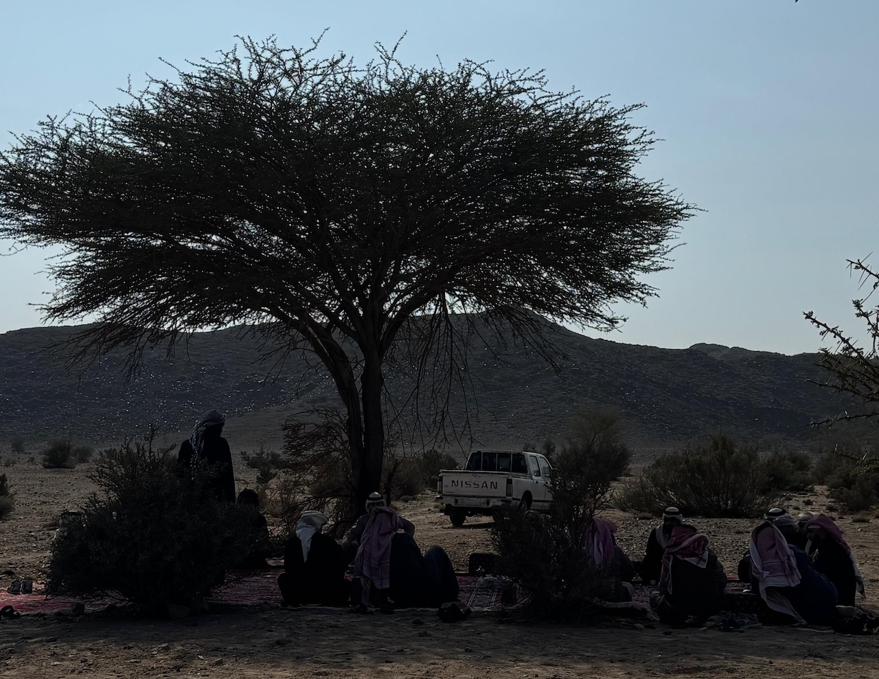 رحلة وجدانية في أحضان الصحراء السعودية