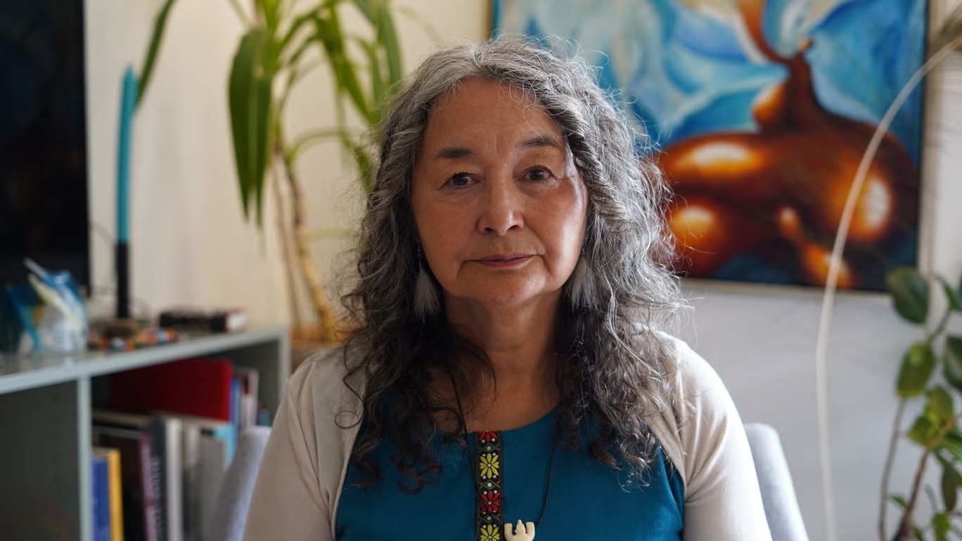 نيا لايبرث واحدة من آلاف النساء في غرينلاند اللاتي خضعن لعمليات تركيب اللولب داخل الرحم دون علمهن أو موافقتهن (أ ف ب عبر غيتي)