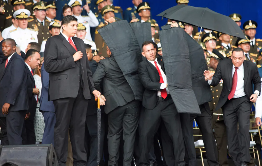 خلال محاولة اغتياله عام 2018 (أ ب).png