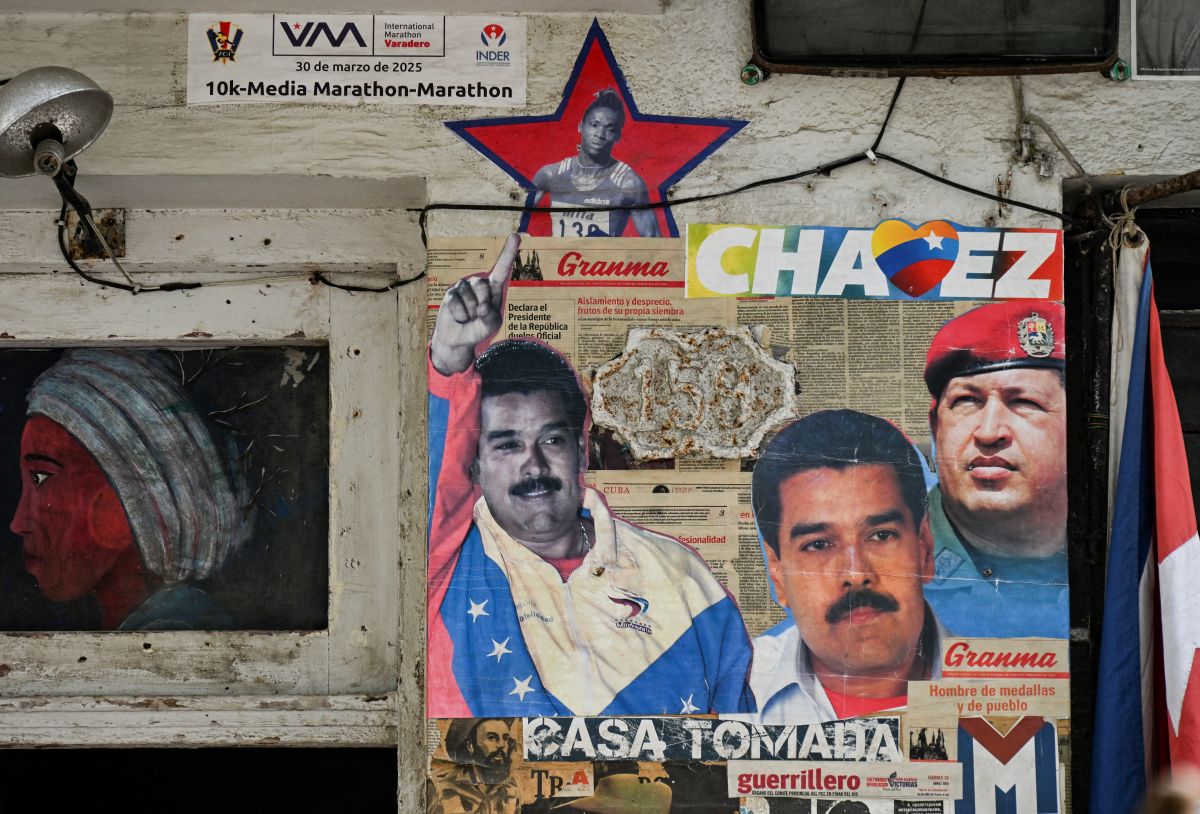 بوستر لمادورو في هافانا (أ ف ب).jpg