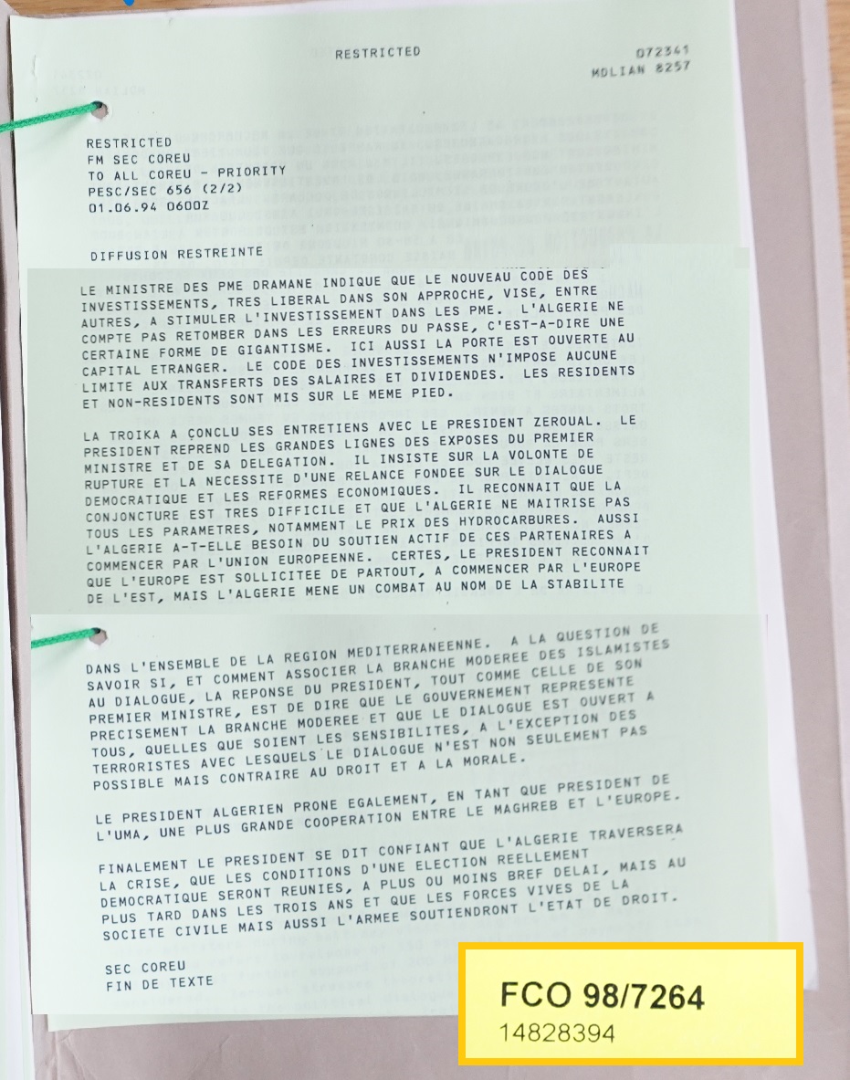 مسارات دعم الإسلاميين في الجزائر بدأت من إيران