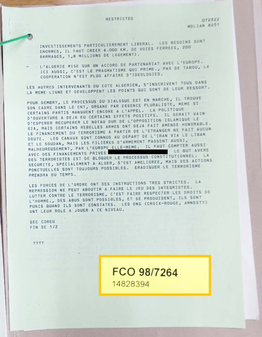 مسارات دعم الإسلاميين في الجزائر بدأت من إيران