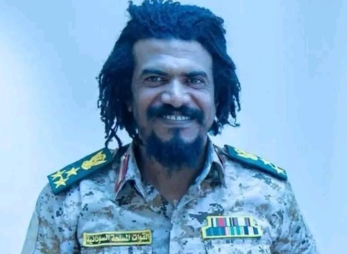 صورة حديثة للعميد السافنا في زي الجيش السوداني (مواقع تواصل).jpg