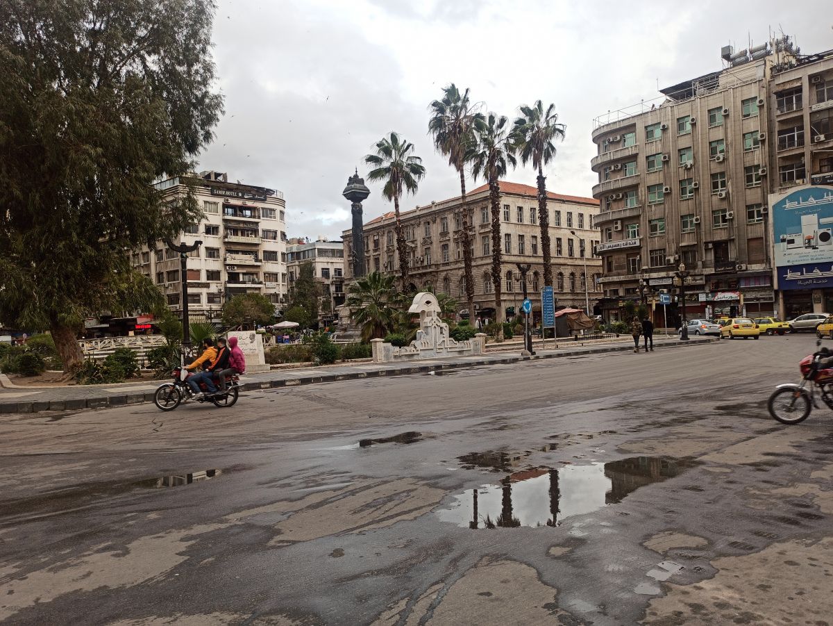 ساحة المرجة في دمشق (اندبندنت عربية)