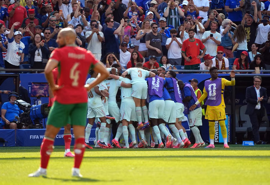 المغرب يودع كأس العالم وفرنسا تبلغ نصف النهائي