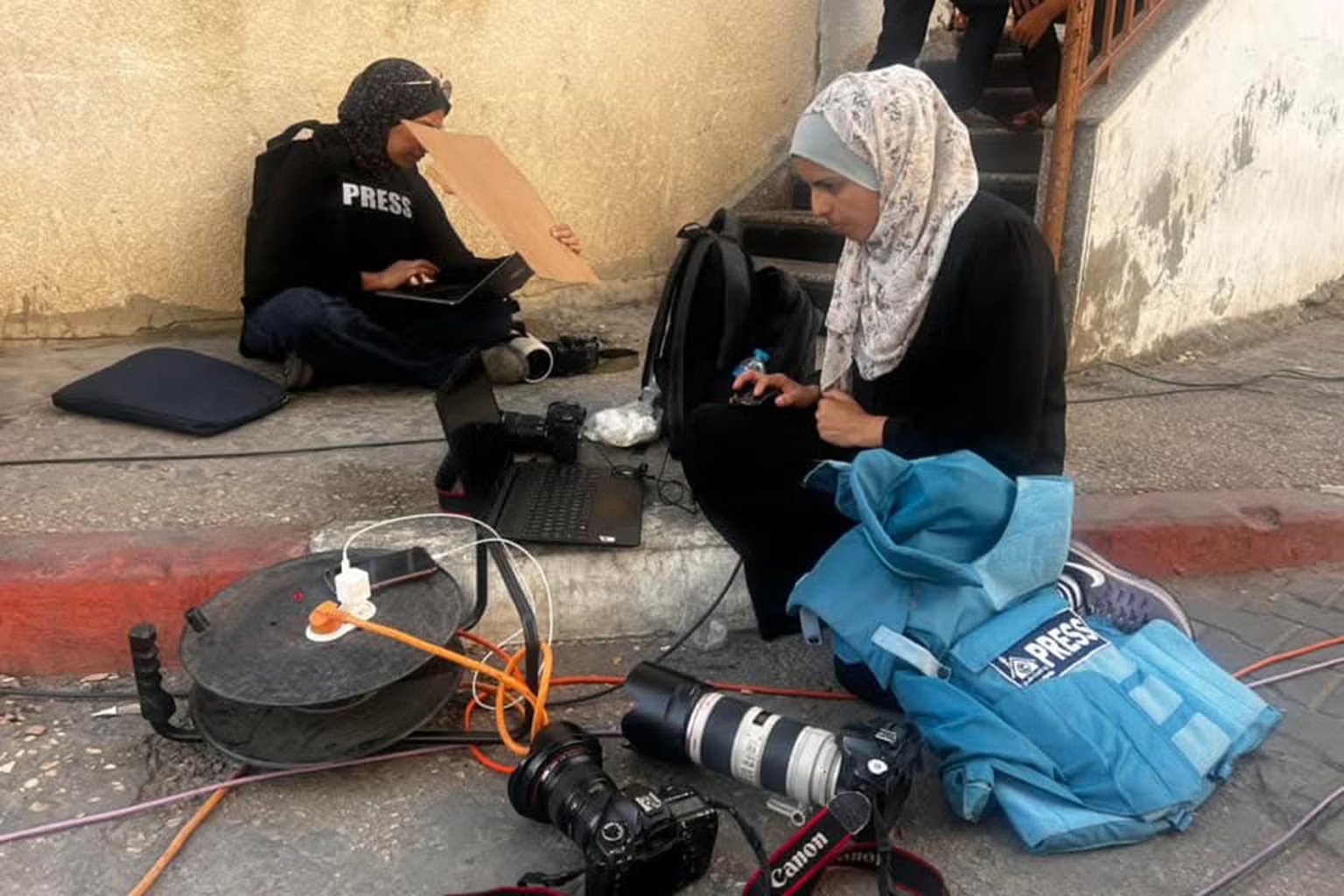 أدركت مريم أنها ستُهجّر مجدداً، وأعربت عن قلقها لعدم وجود مأوى لها (صورة من العائلة)